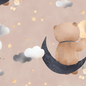 Teddy Kids Room Wallpaper