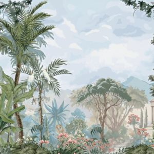 Greek-garden-forest-temple-tree-flower-tropical