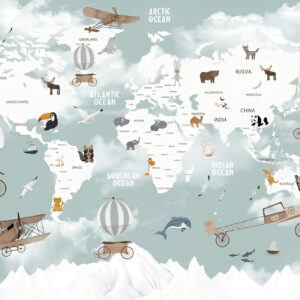 Illustration/kids-world-map-animals-educational