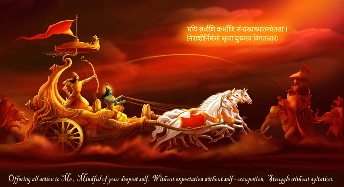 battlefield-mahabharata-krishna-arjuna-bhagavad-