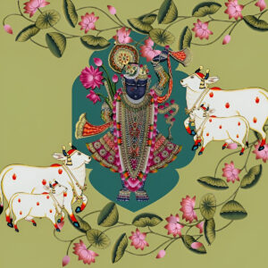 Beautiful-cow-pichwai-indian-wall-decoration
