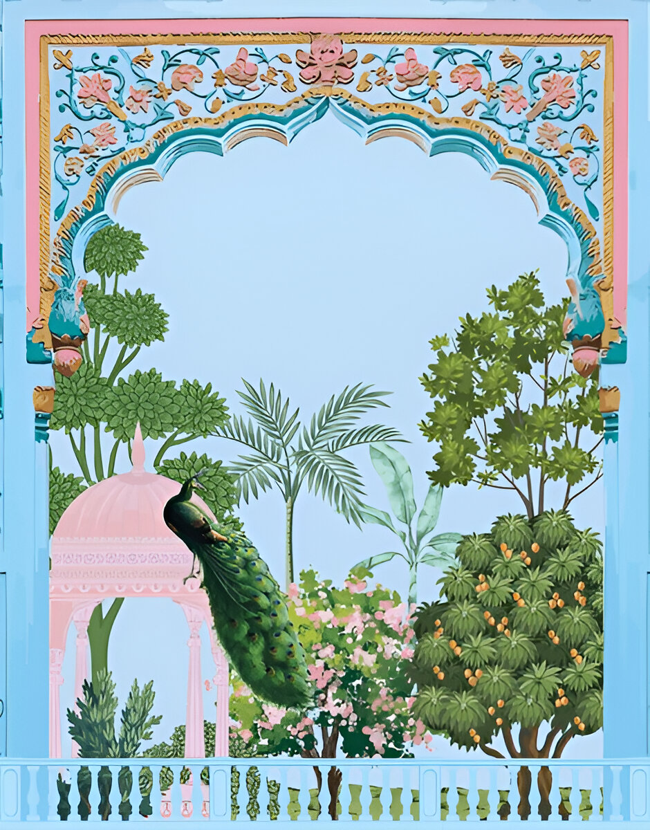 illustrationmughal-home-decor-living-room-illustration-