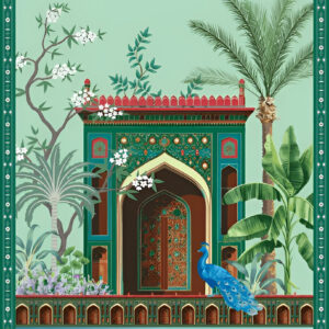 Indian-traditional-mughal-pichwai-art-wallpaper-