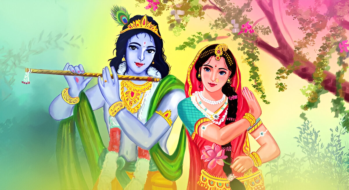 krishna-radha-painting-colorful-background