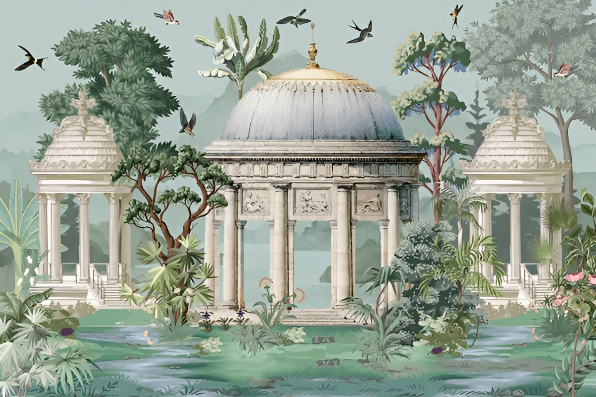 mughal-garden-wallpaper-mural-designdome-brds-