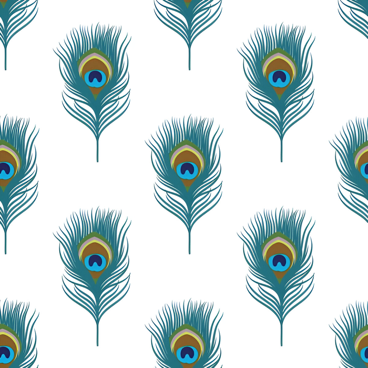 pattern-artistic-green-peacock-feathers-