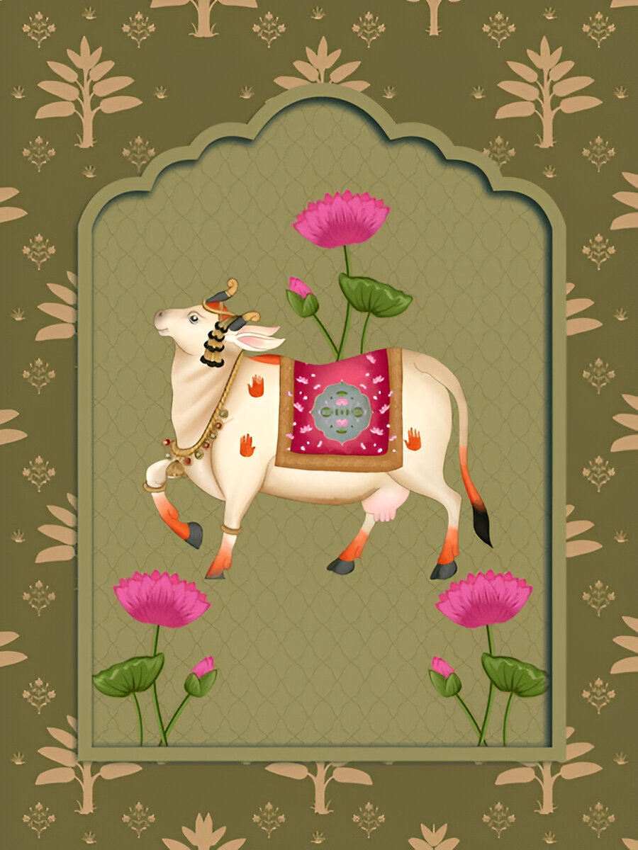 pichwai-cow-lotus-pattern 214300
