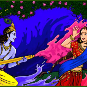 Radha-krishna-plying-holifestival-color