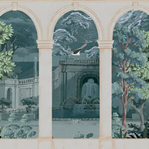 Roman-ancient-bird-botanical-peacock-