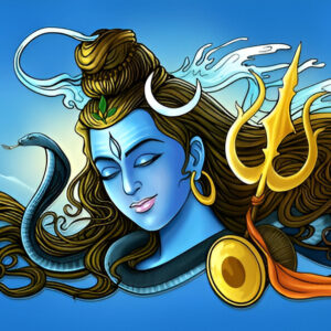 Shiva-hindu-god-himalaya-background