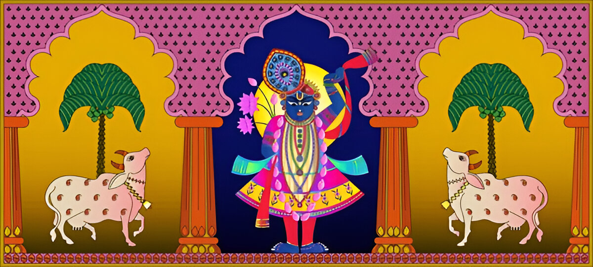 shrinathji-lord-krishna-pichwai-folk-painting
