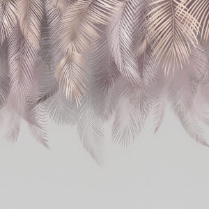 Photo-wallpapers-illustration-palm-leaves-