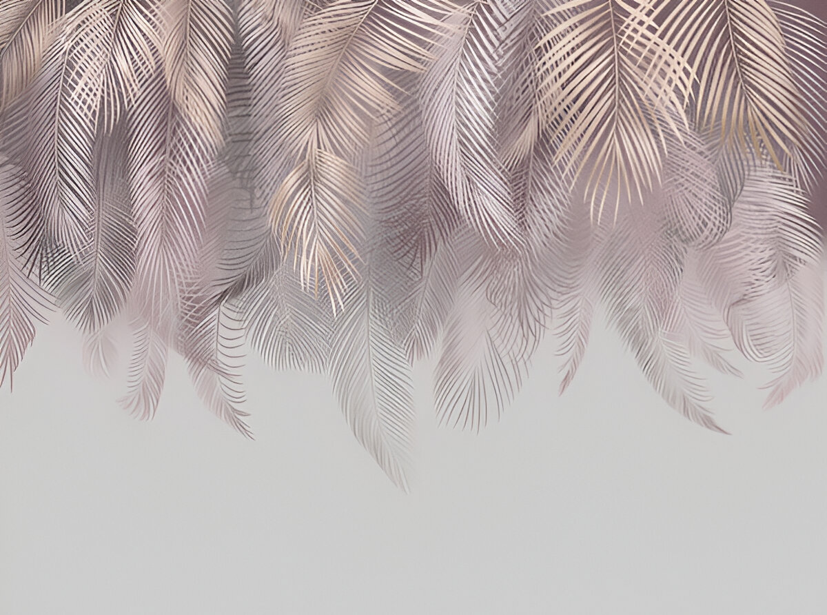 photo-wallpapers-illustration-palm-leaves-214427