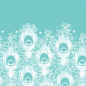 Soft-peacock-feathers-vector-horizontal-seamless-